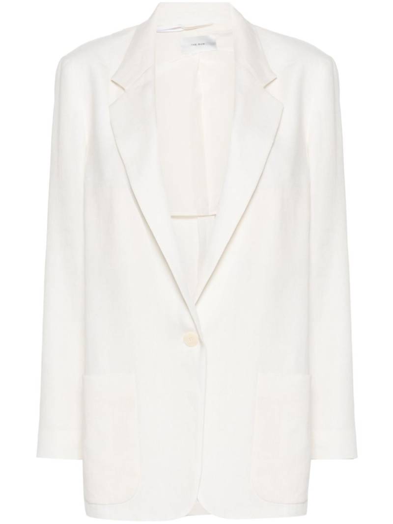 The Row Enza linen blazer - Neutrals von The Row