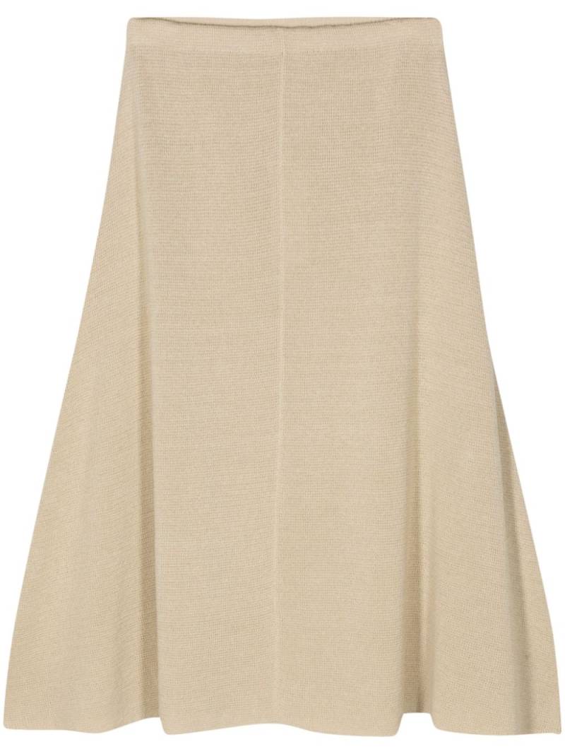 The Row Faithe linen skirt - Neutrals von The Row