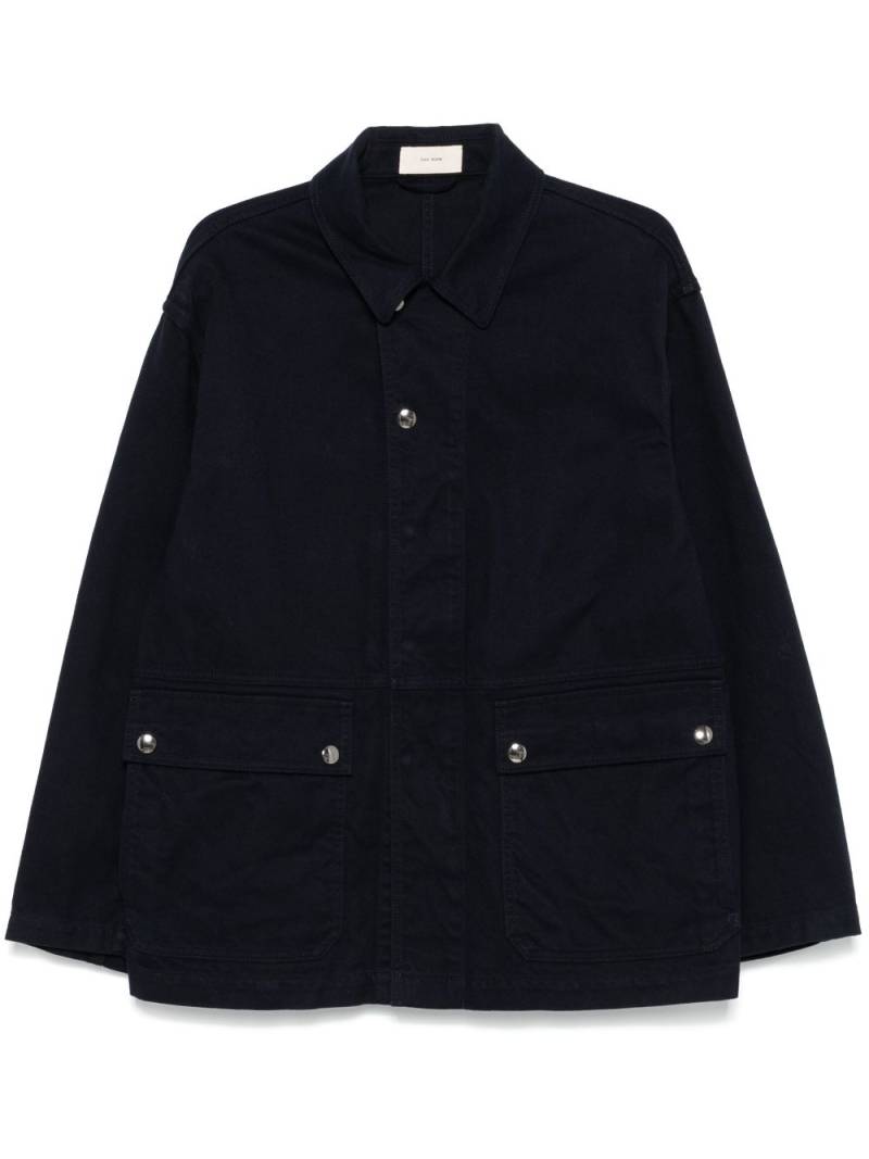 The Row Frank shirt jacket - Blue von The Row