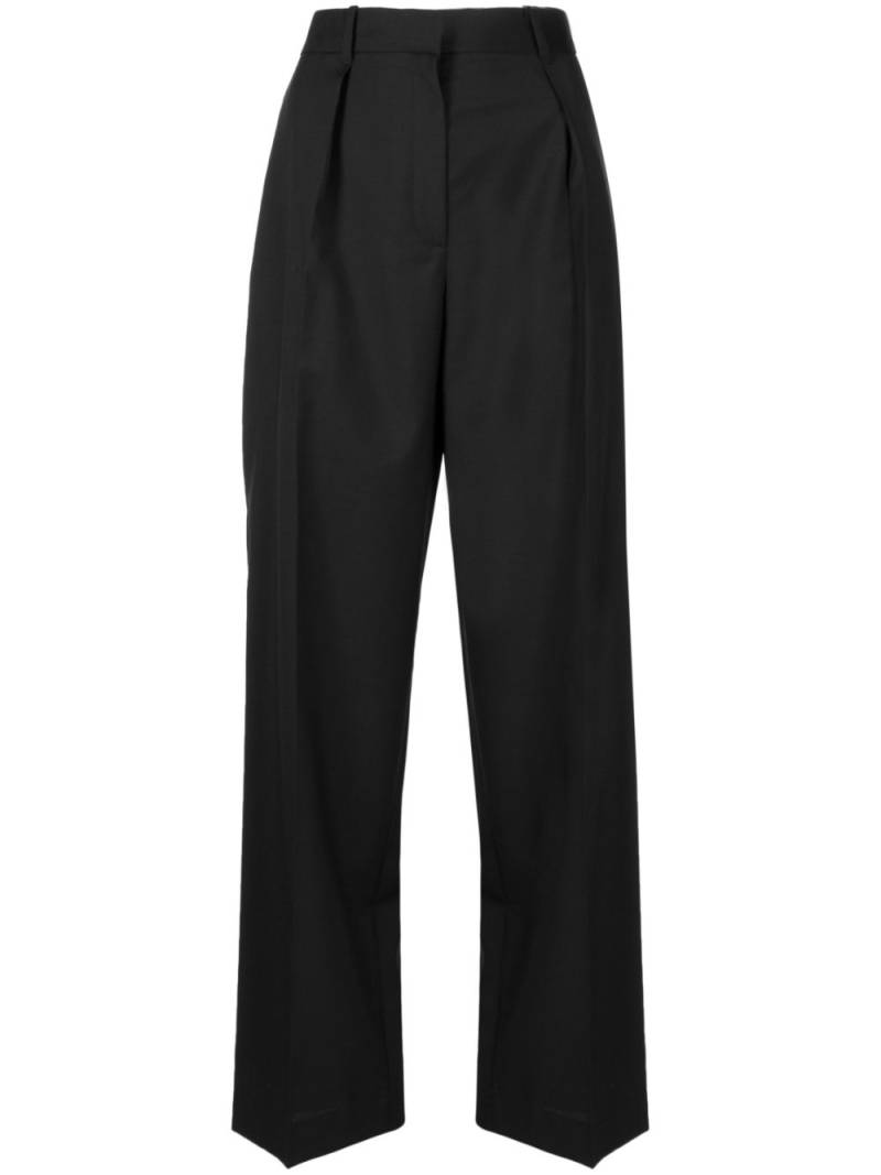 The Row Marce mid-rise tailored trousers - Black von The Row