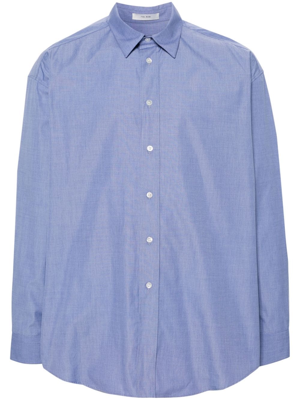 The Row Miller cotton shirt - Blue von The Row