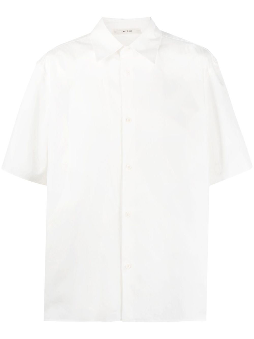 The Row Patrick short-sleeve shirt - White von The Row