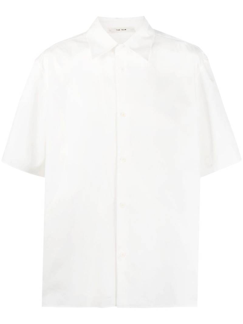 The Row Patrick short-sleeve shirt - White von The Row