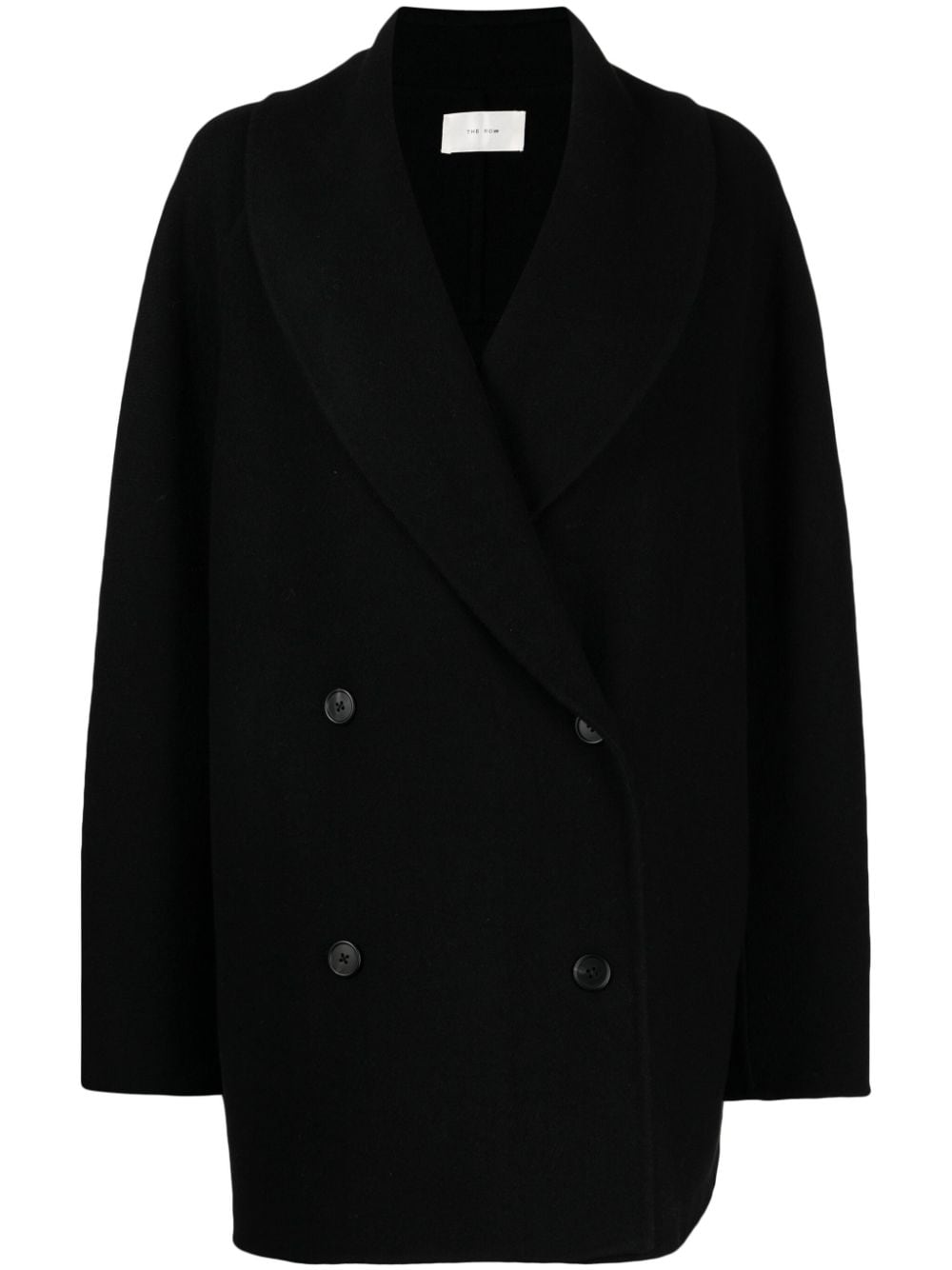 The Row Polli double-breasted coat - Black von The Row