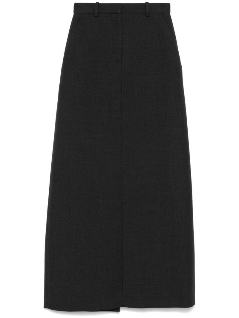 The Row Roux midi skirt - Grey von The Row