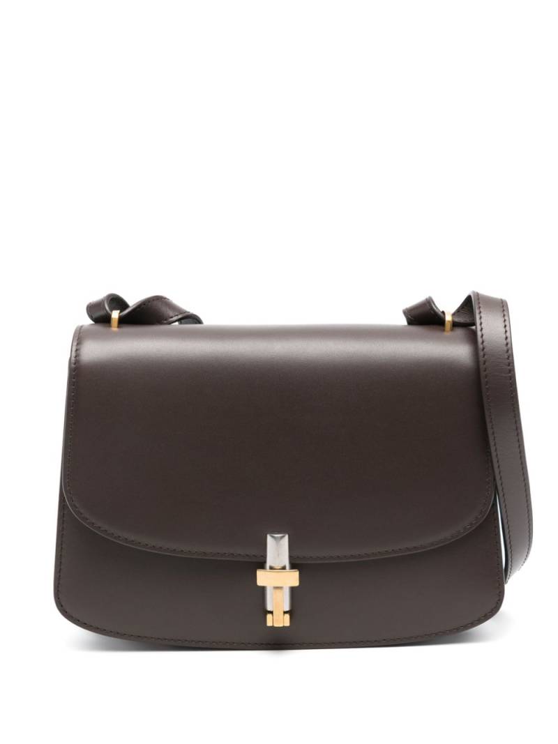 The Row Sofia 8.75 leather shoulder bag - Brown von The Row