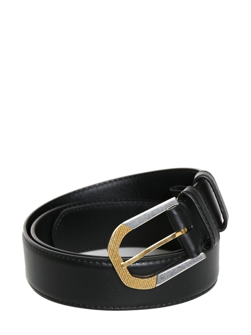 The Row engraved leather belt - Black von The Row