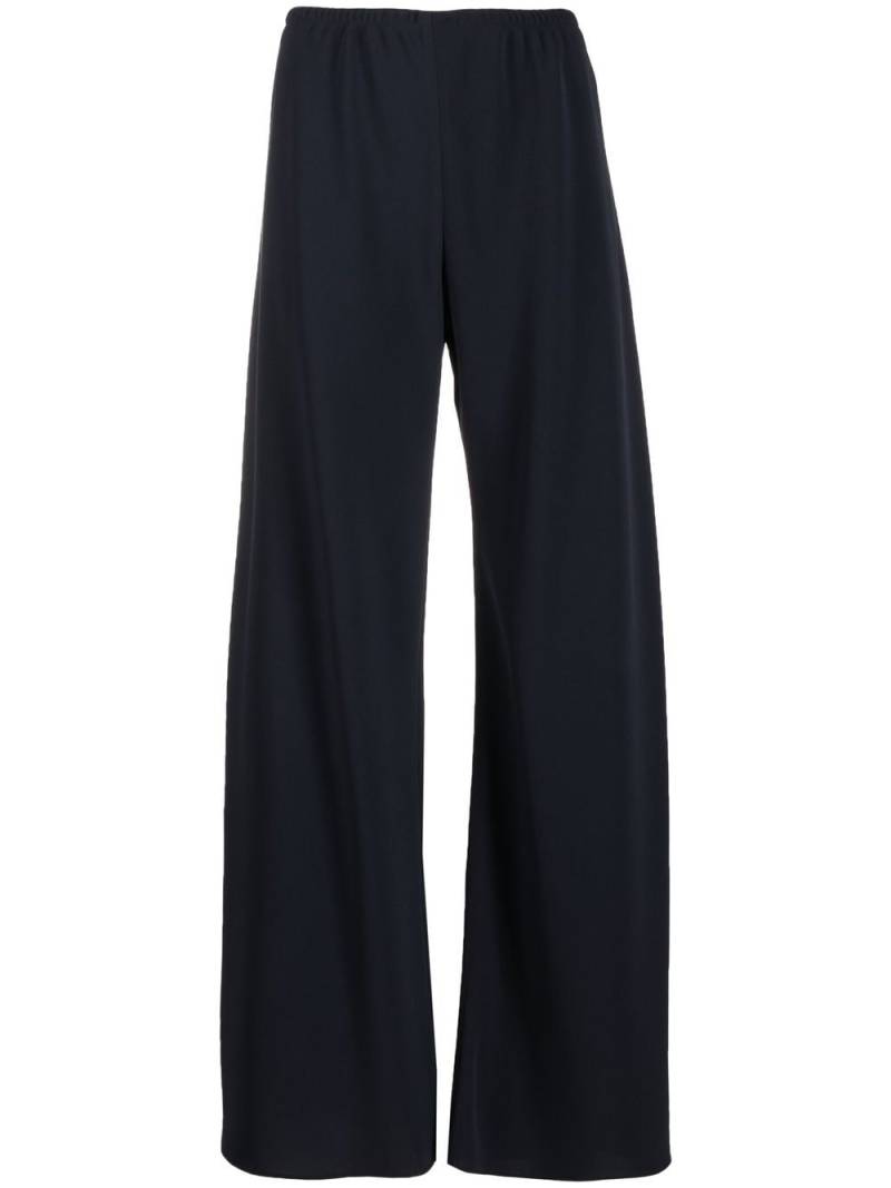 The Row high-waisted wide-leg trousers - Blue von The Row