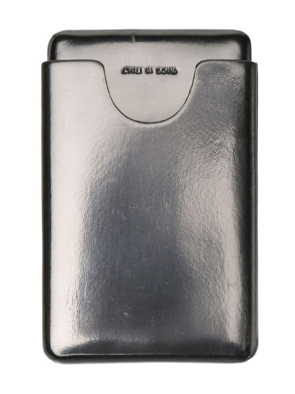 The Row leather card holder - Black von The Row