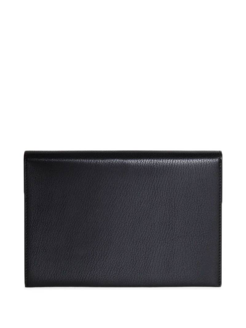 The Row leather wallet - Black von The Row