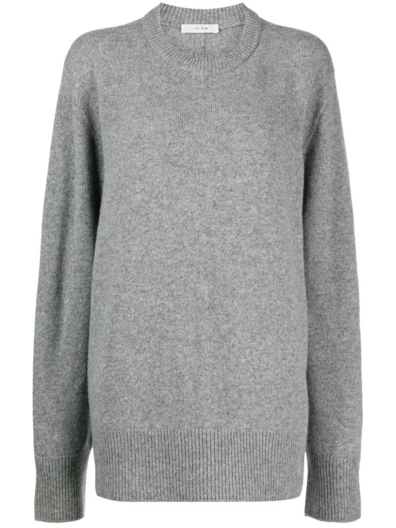 The Row marle-knit wool-blend jumper - Grey von The Row