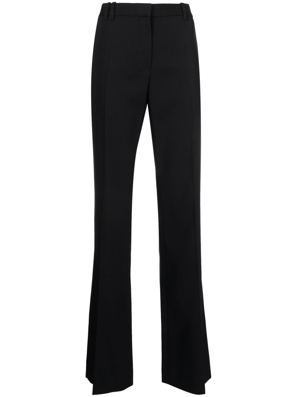 The Row mid-rise bootcut trousers - Black von The Row