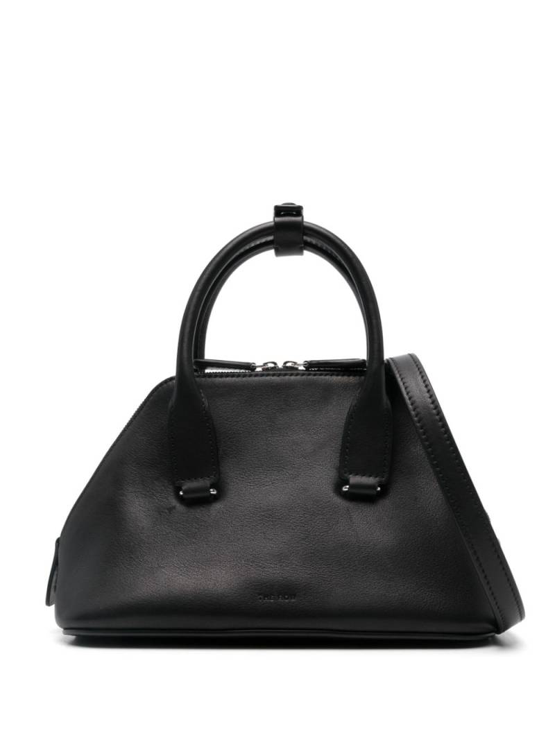 The Row mini Devon tote bag - Black von The Row