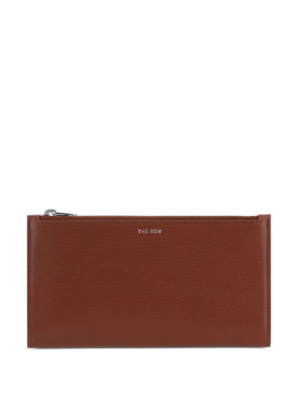 The Row multi-zipped wallet - Brown von The Row