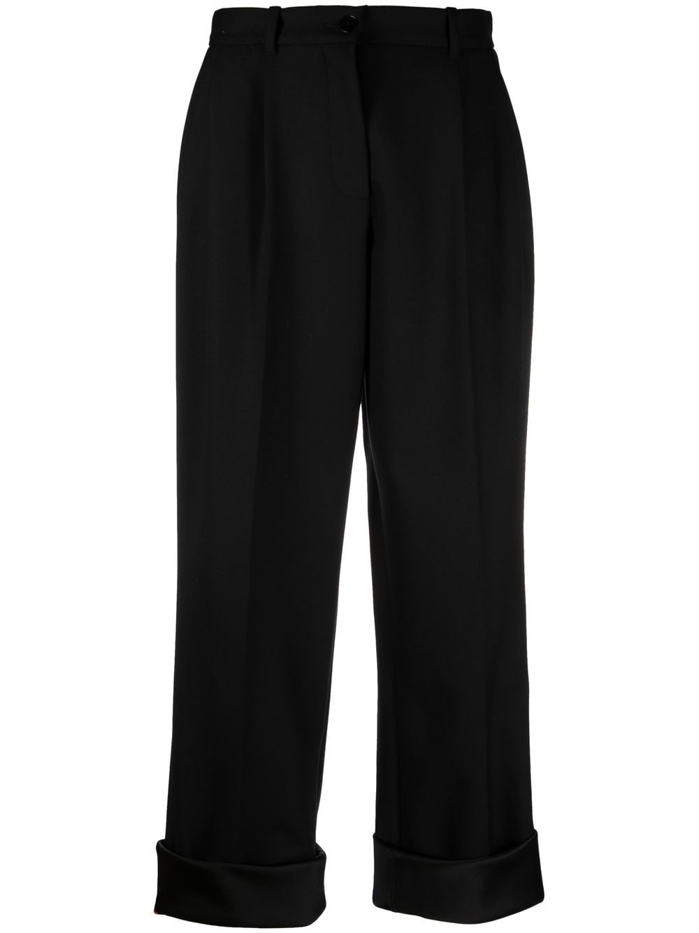 The Row pleat-detail four-pocket tailored trousers - Black von The Row