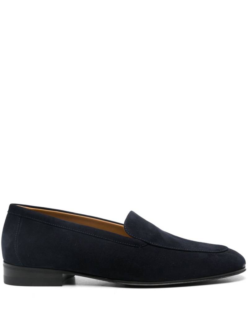 The Row suede loafers - Blue von The Row