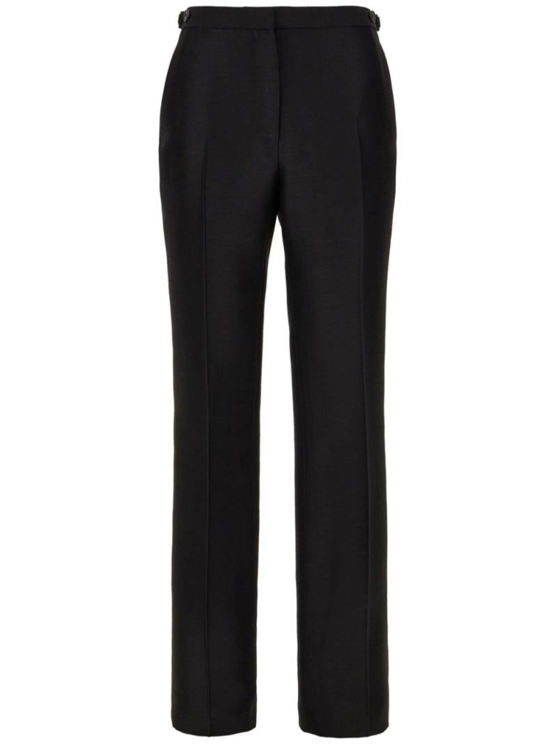 The Row wool blend pants - Black von The Row