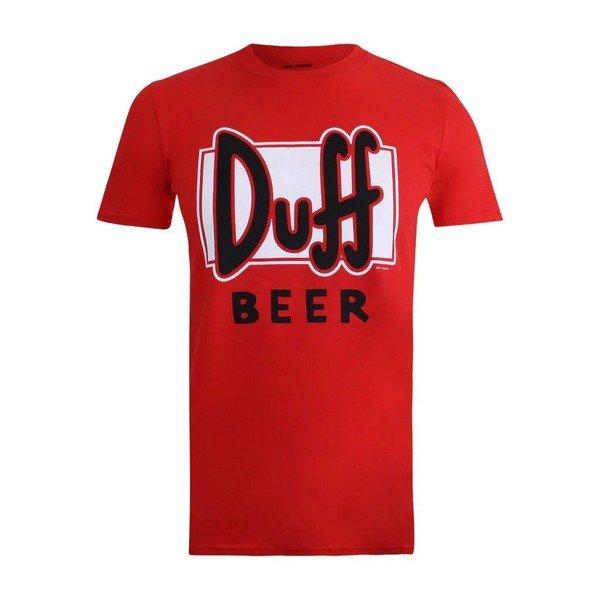 Duff Beer Tshirt Herren Rot M von The Simpsons