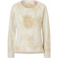 THE SPIRIT OF OM Damen Yoga Sweater Sweaty OM Mani creme | M von The Spirit of OM