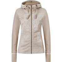 THE SPIRIT OF OM Damen Yoga Sweatjacke camel | XS von The Spirit of OM