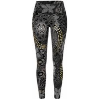 THE SPIRIT OF OM Damen Yogatight Maui schwarz | XS von The Spirit of OM