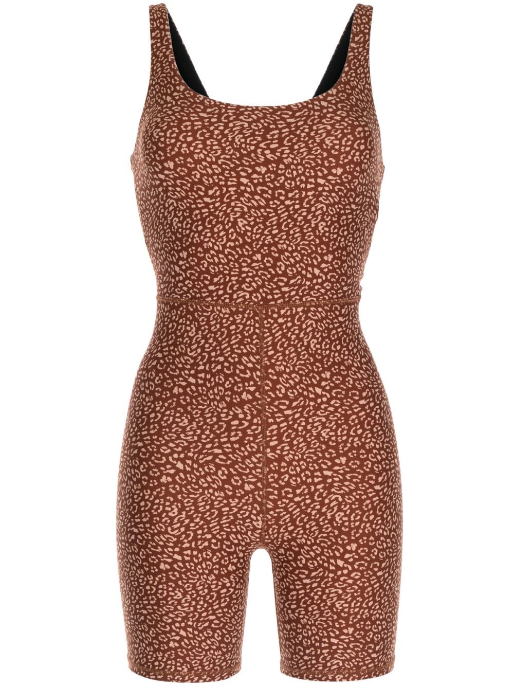 The Upside Claudia leopard-print jumpsuit - Brown von The Upside