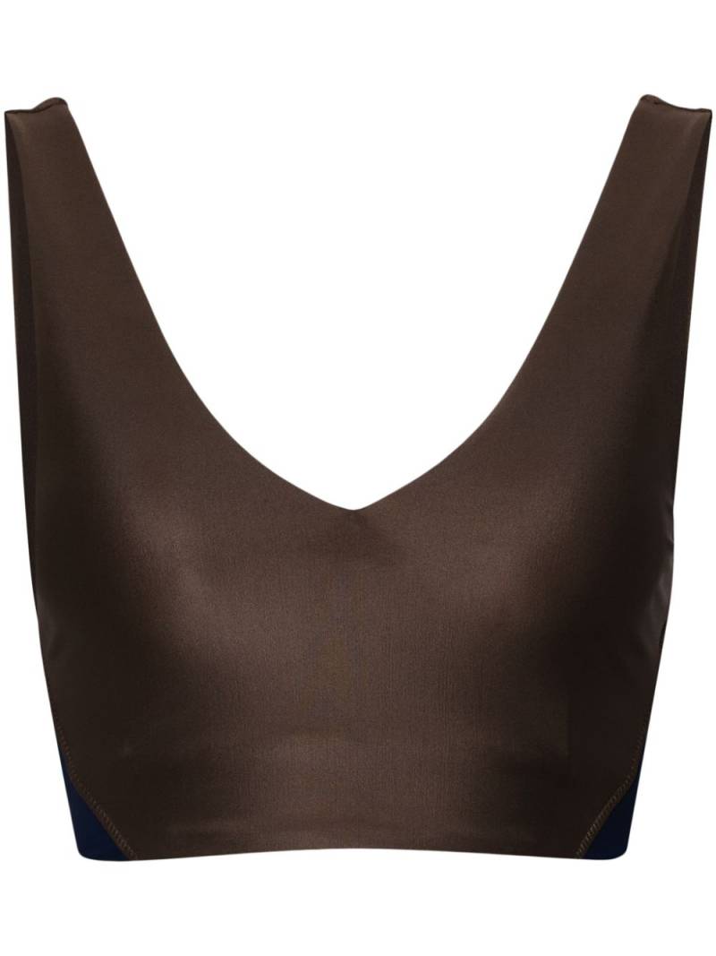 The Upside Isaac sports bra - Brown von The Upside