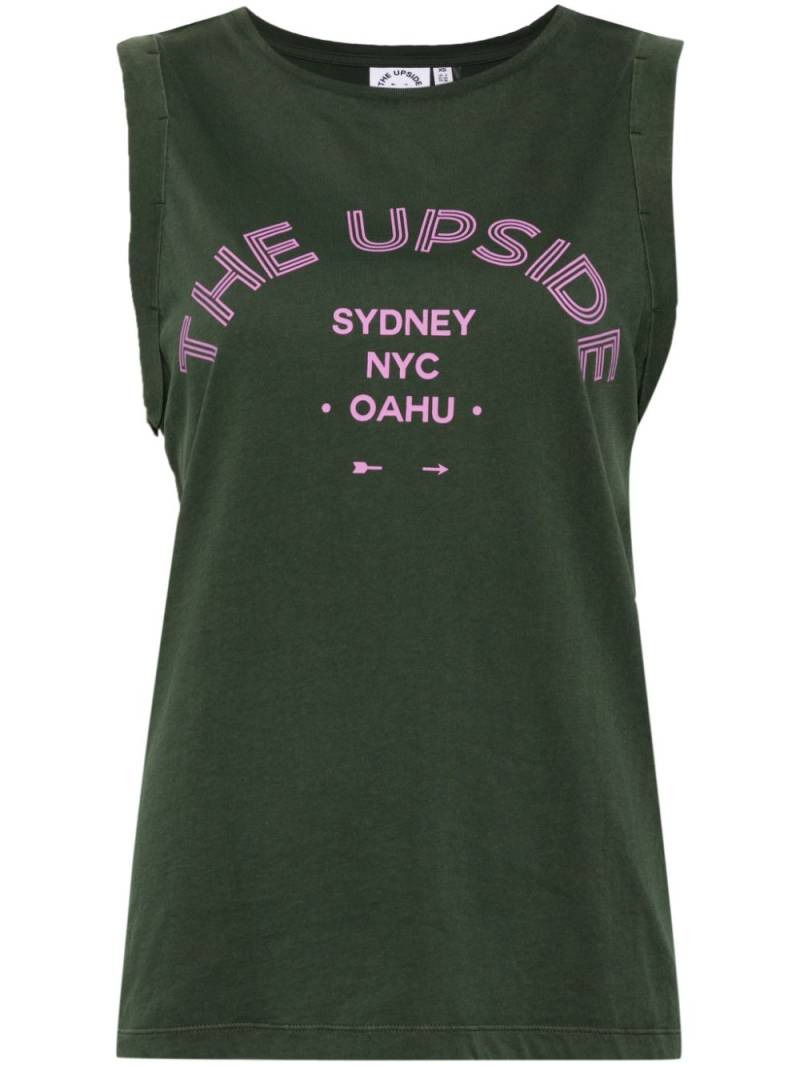 The Upside Jetset tank top - Green von The Upside