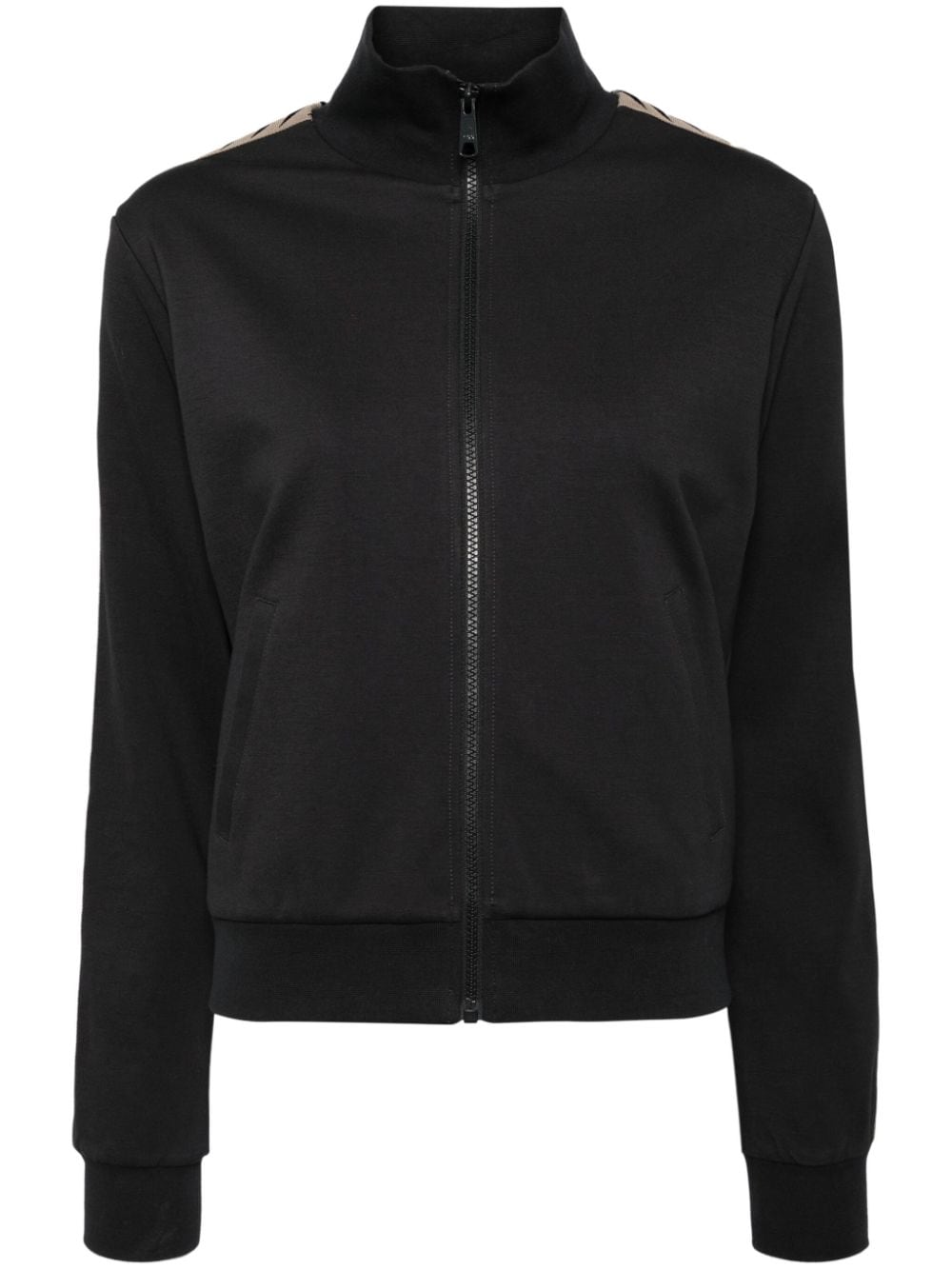 The Upside Margo organic cotton track jacket - Black von The Upside