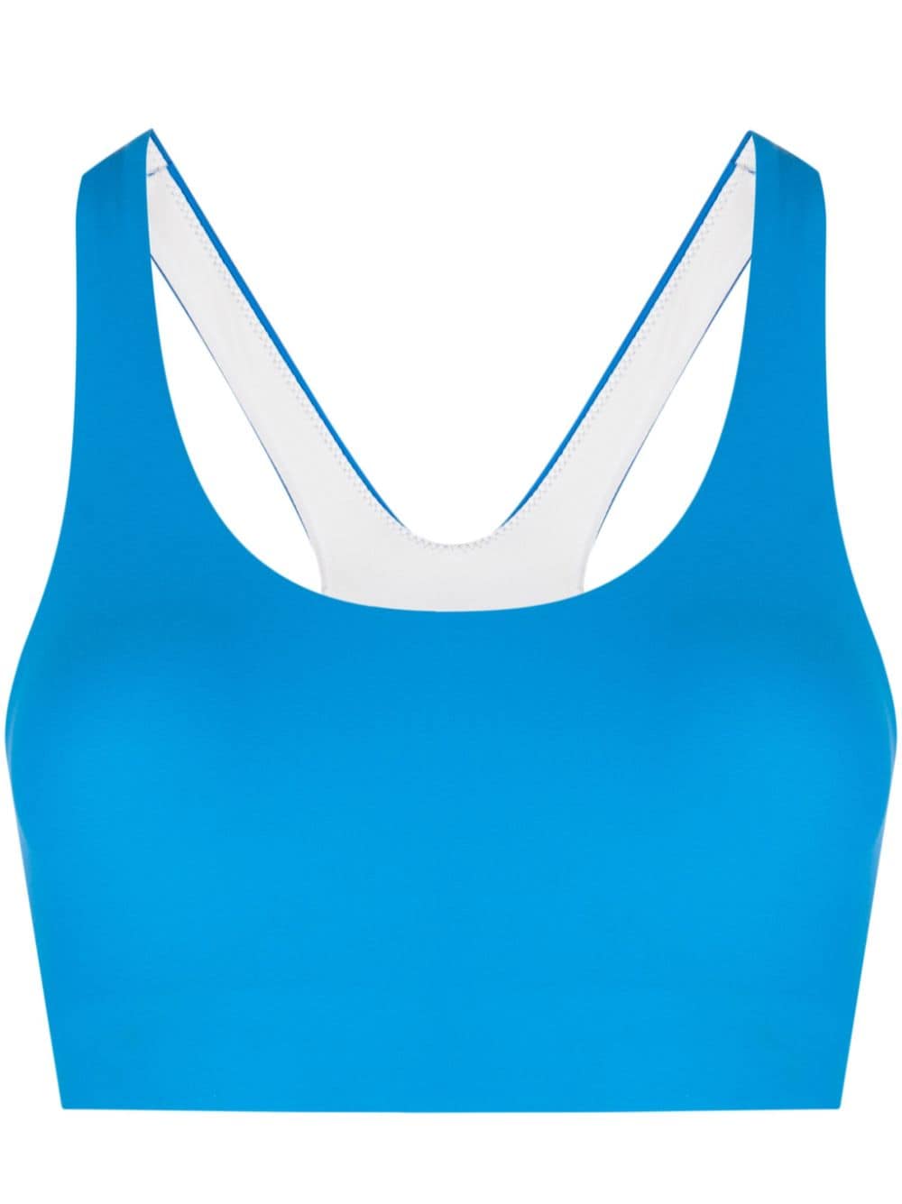 The Upside Peached Jade logo-print sports bra - Blue von The Upside