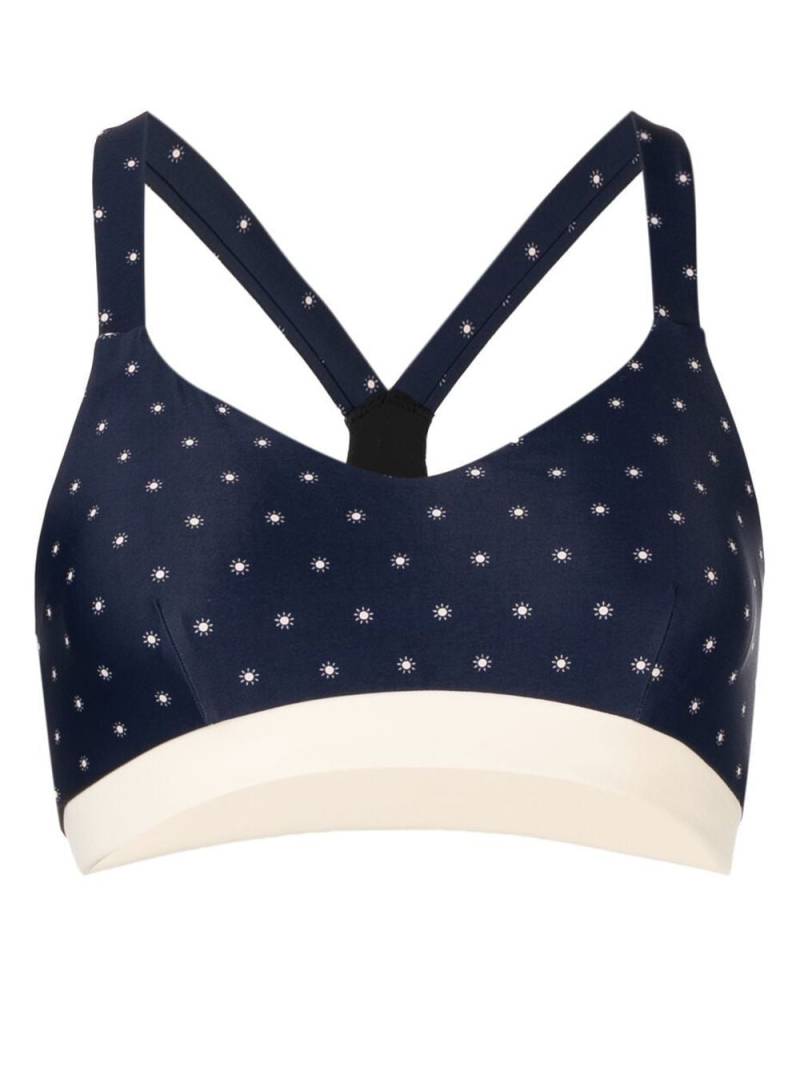 The Upside Soleil Larri bra - Blue von The Upside