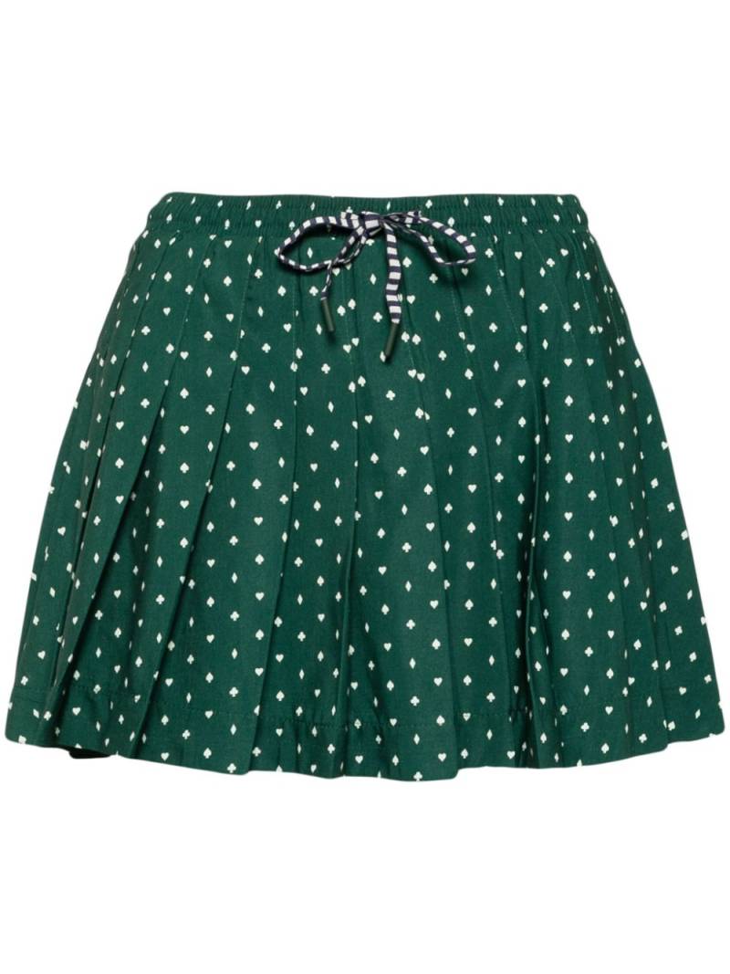 The Upside ace of heart cadiz skirt - Green von The Upside