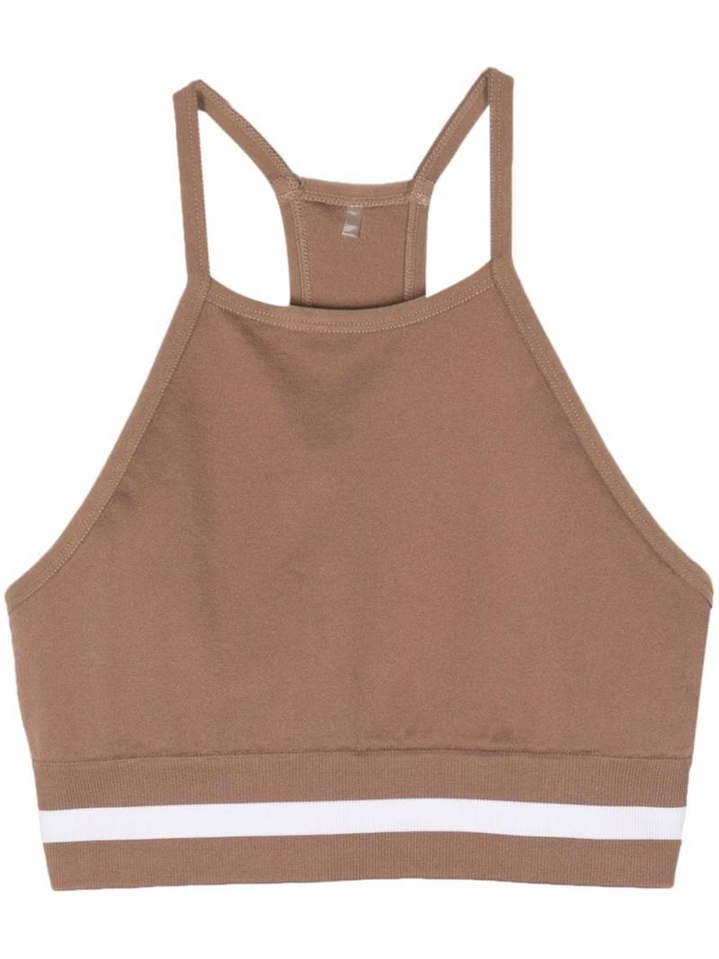 The Upside halter neck crop top - Brown von The Upside