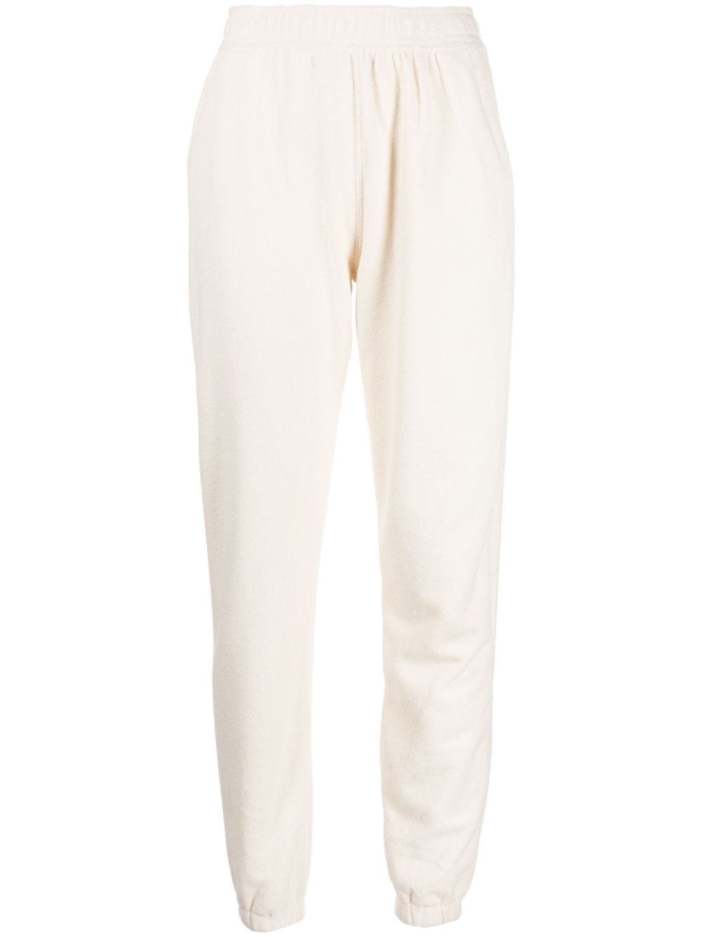 The Upside logo-embroidered organic cotton track pants - White von The Upside