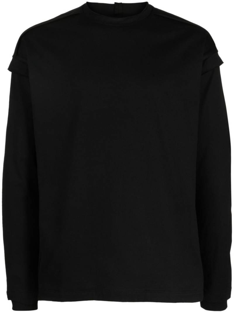 The Viridi-Anne long-sleeve cotton T-shirt - Black von The Viridi-Anne