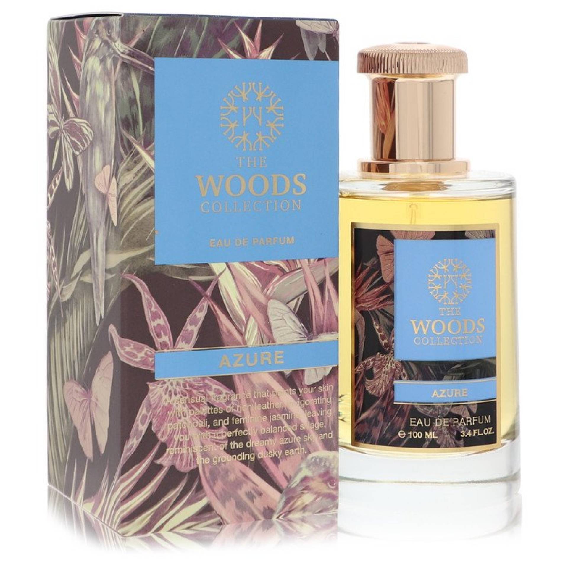 The Woods Collection Azure Eau De Parfum Spray (Unisex) 101 ml von The Woods Collection