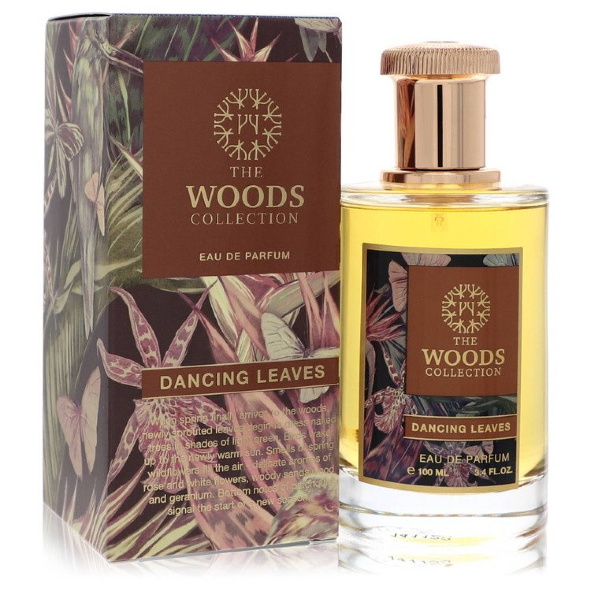 The Woods Collection Dancing Leaves Eau De Parfum Spray (Unisex) 101 ml von The Woods Collection