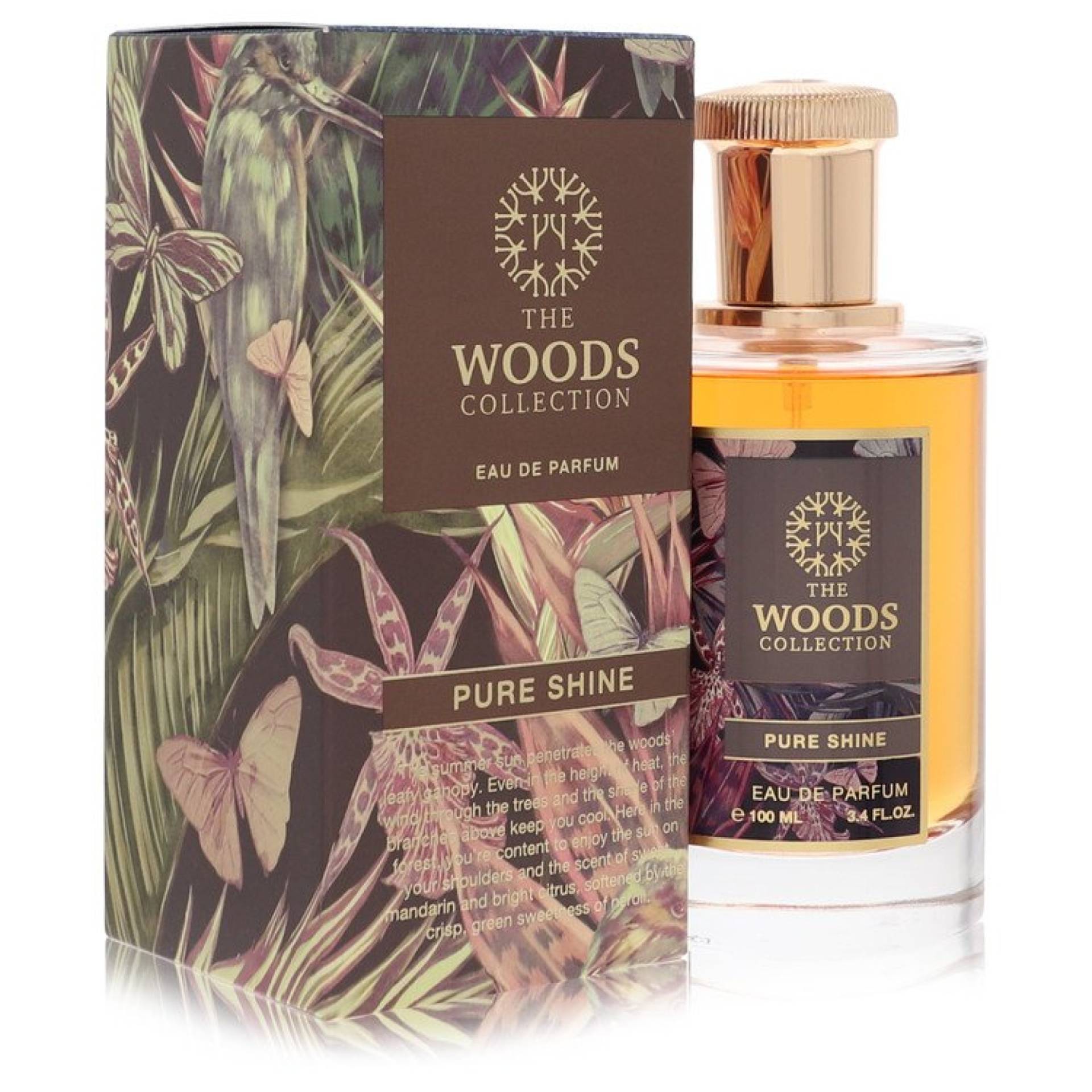 The Woods Collection Pure Shine Eau De Parfum Spray (Unisex) 101 ml von The Woods Collection