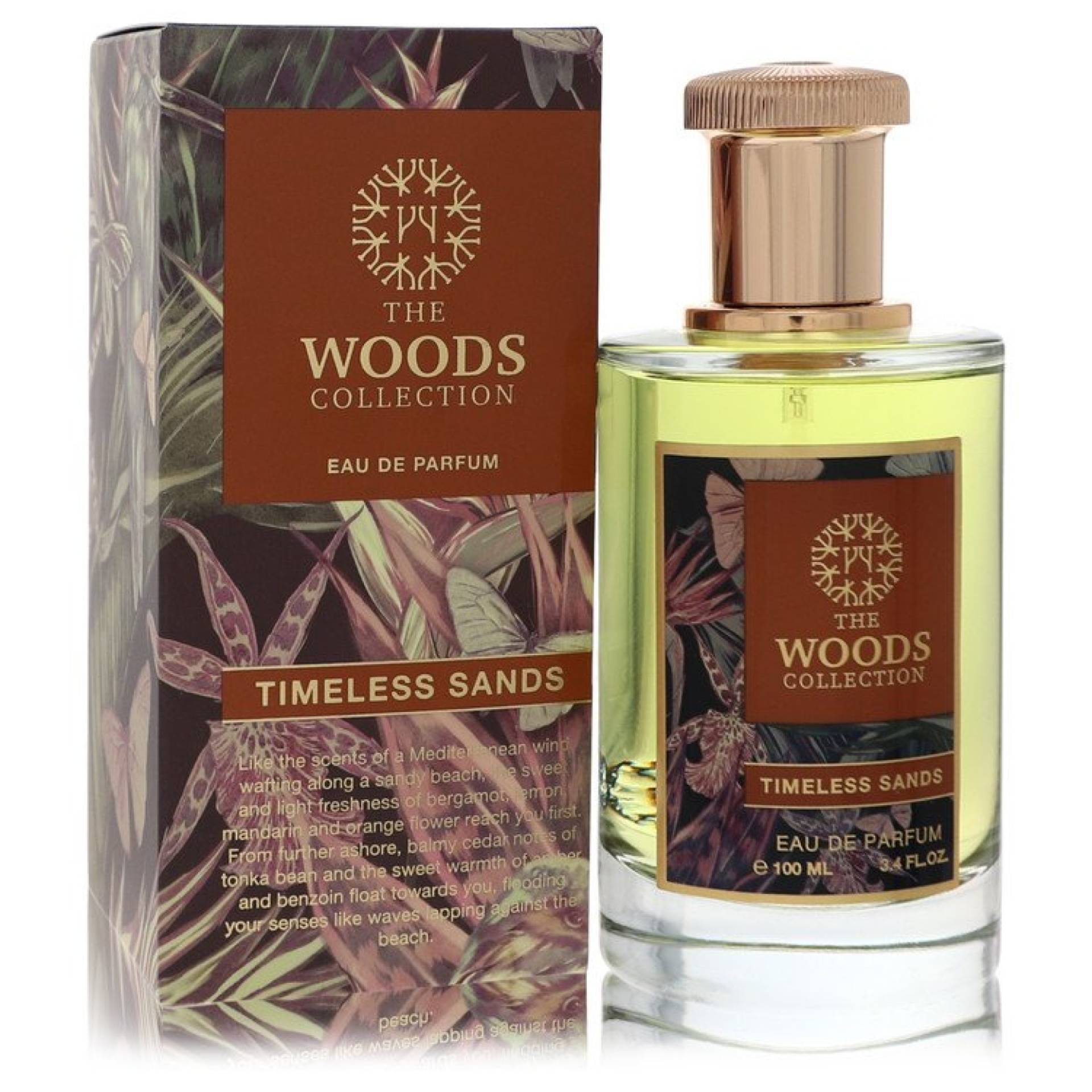 The Woods Collection Timeless Sands Eau De Parfum Spray (Unisex) 101 ml von The Woods Collection