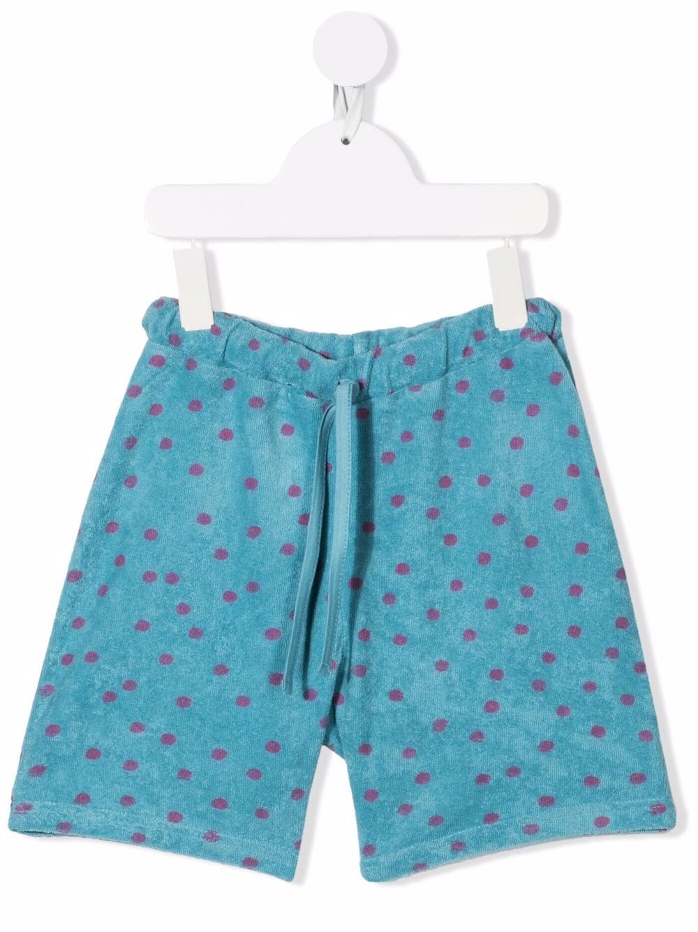 The campamento terry polka dot shorts - Blue von The campamento