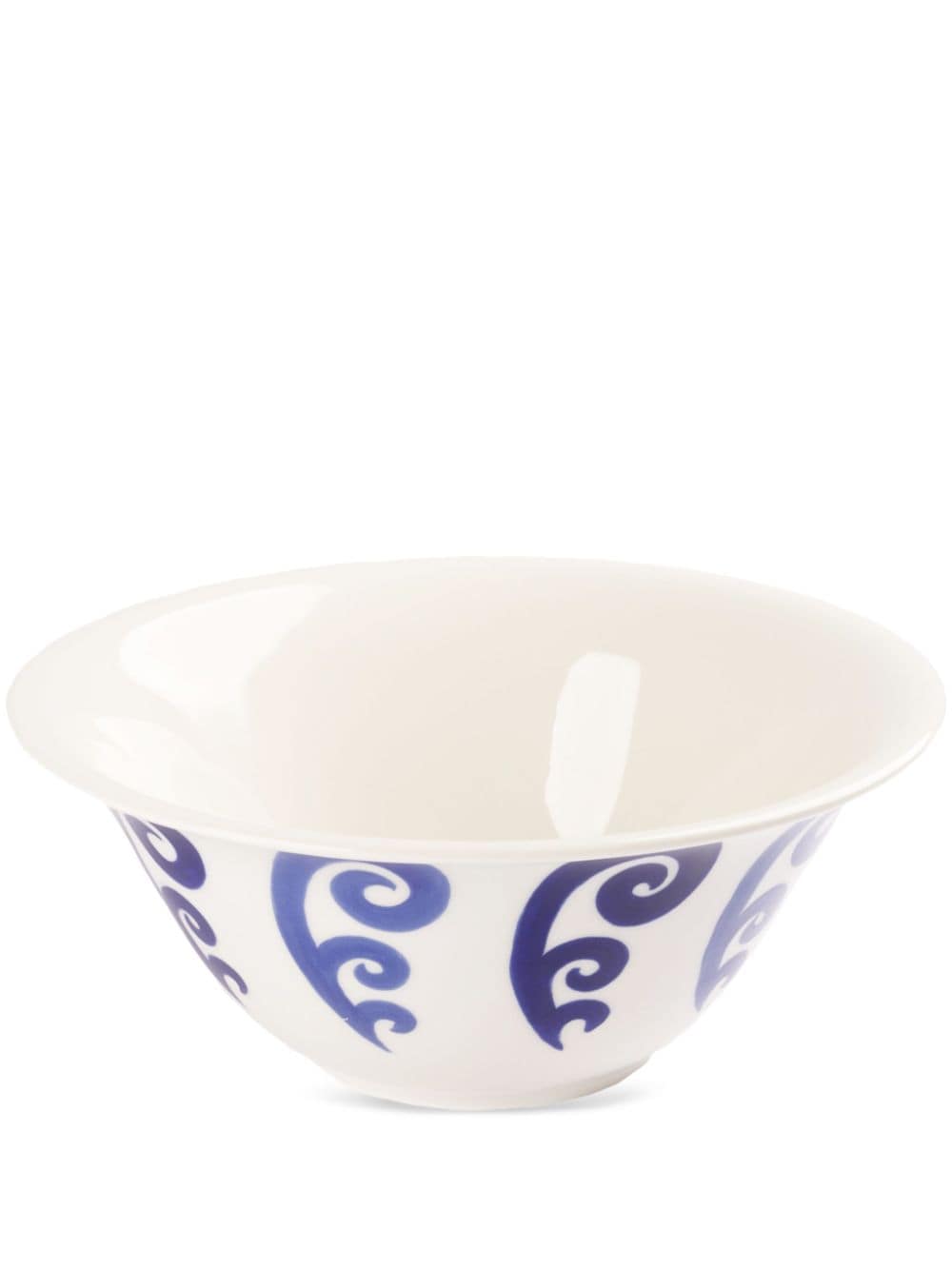 Themis Z Athenee Peacock salad bowl - White von Themis Z