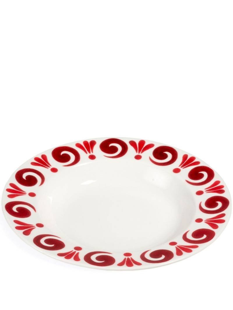 Themis Z Kallos soup plate - White von Themis Z