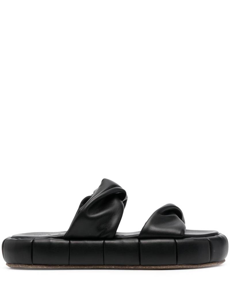 Themoirè Air platform sandals - Black von Themoirè