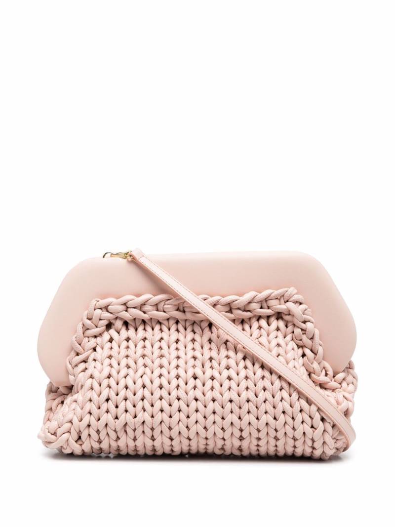 Themoirè Bios woven clutch bag - Pink von Themoirè