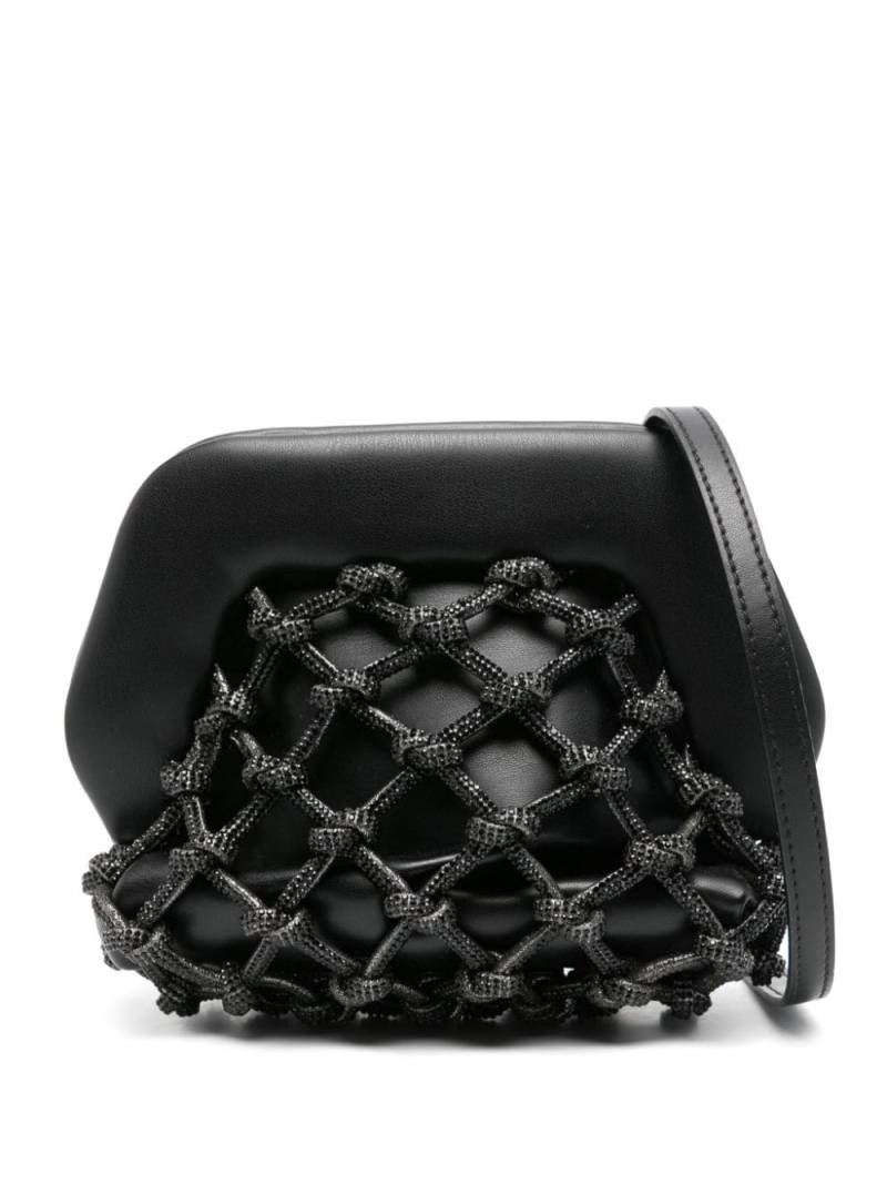 Themoirè Gea Knots Strass clutch bag - Black von Themoirè