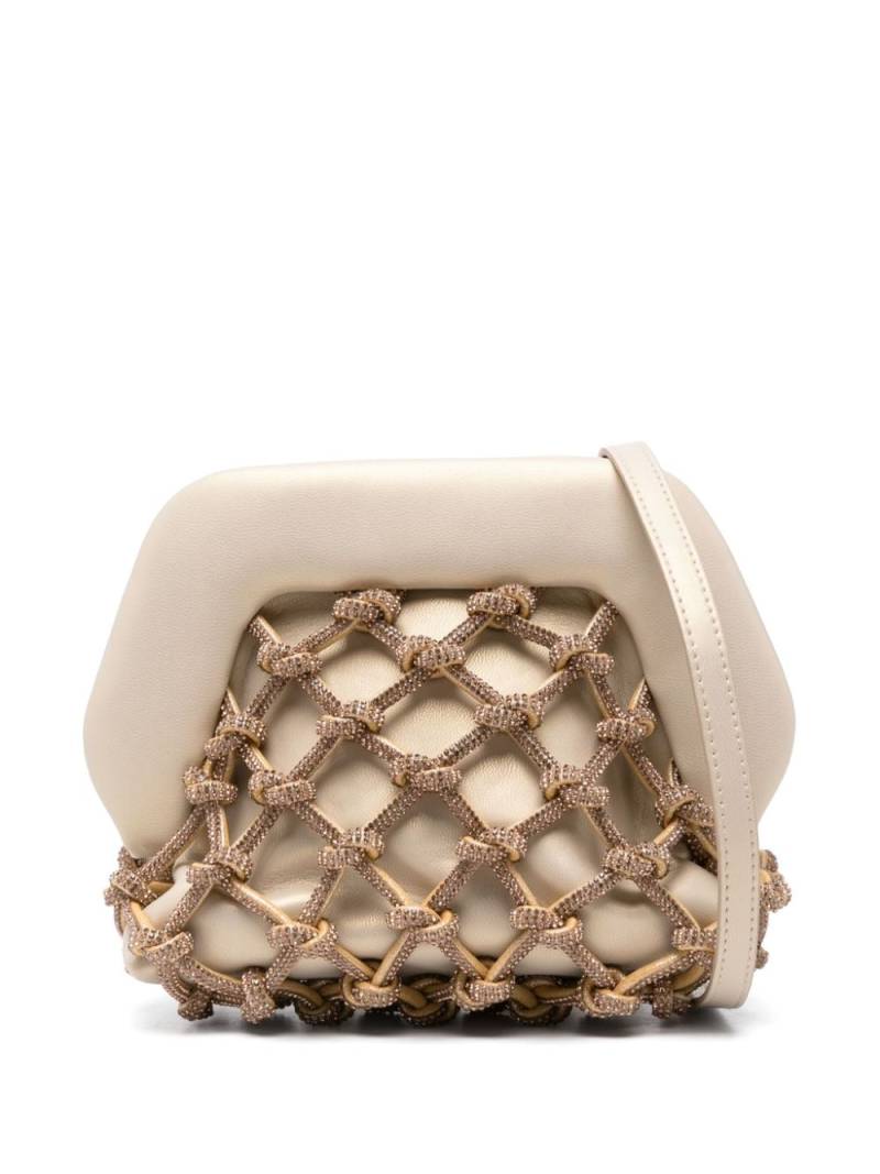 Themoirè Gea Knots Strass clutch bag - Gold von Themoirè