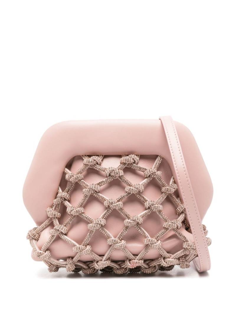 Themoirè Gea Knots Strass clutch bag - Pink von Themoirè