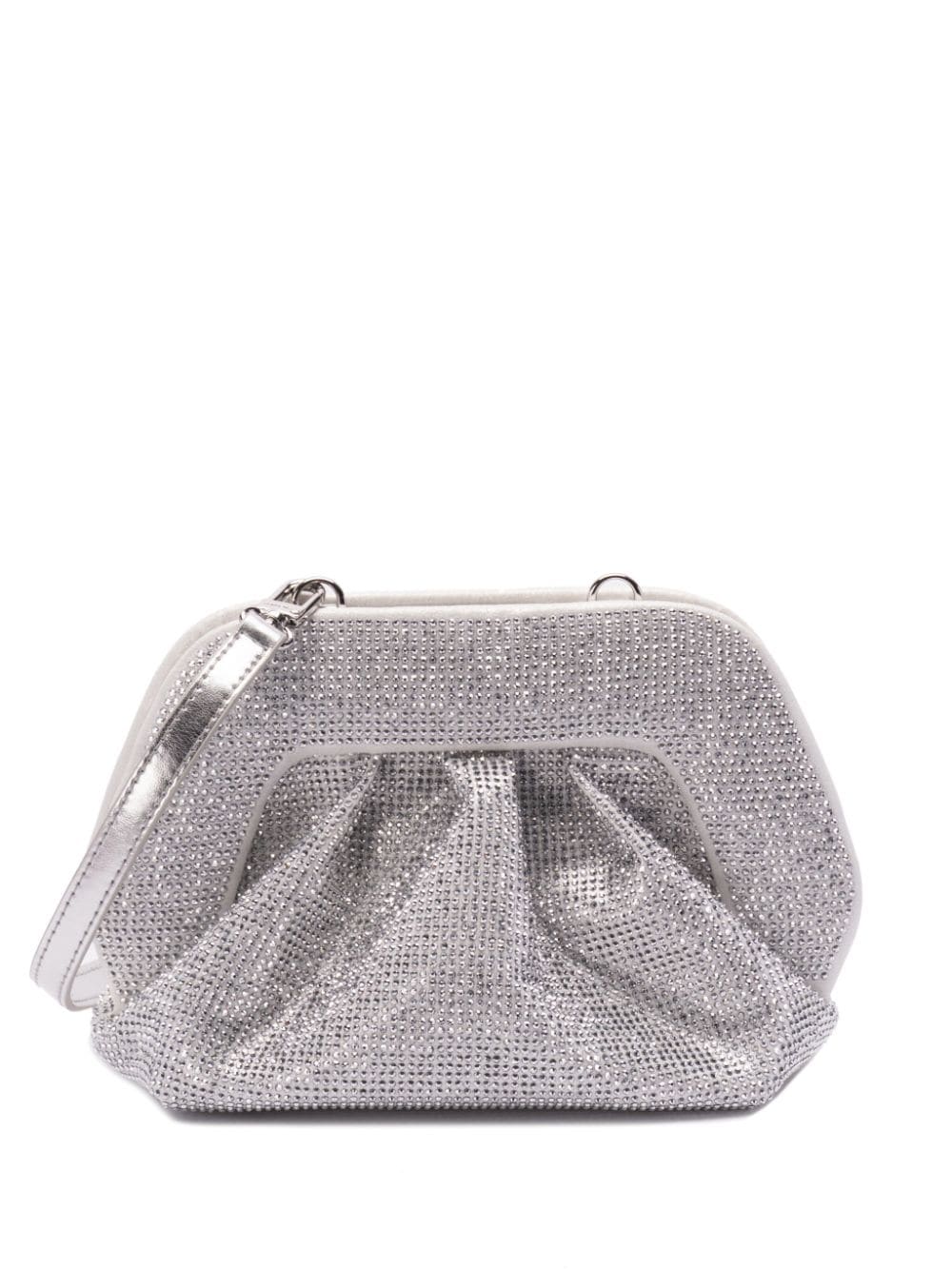 Themoirè Gea clutch bag - Silver von Themoirè