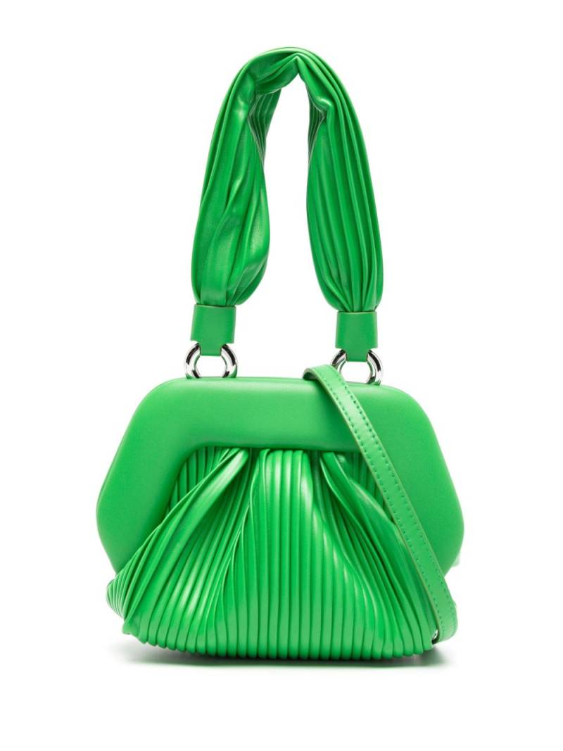 Themoirè Tia plissé-effect shoulder bag - Green von Themoirè