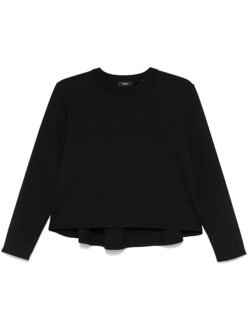 Theory A-line sweater - Black von Theory